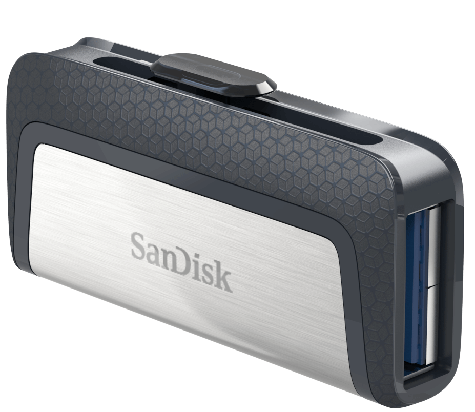 Eksterna memorija USB-A 3.1 / USB-C SanDisk Ultra Dual, 128Gb SDDDC2-128G-G46