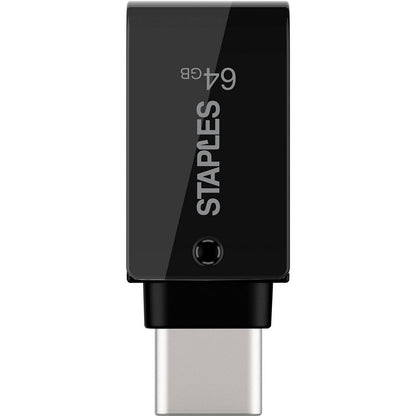Eksterna memorija USB-A 3.1 / USB-C Staples K23, 64Gb EKMMD64GK233CST