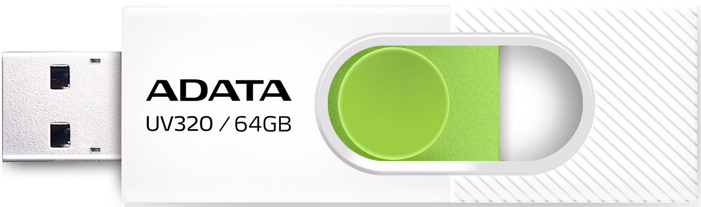 Eksterna memorija USB-A 3.2 Adata UV320, 64Gb AUV320-64G-RWHGN