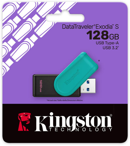 Memorija Eksterna USB-A 3.2 Kingston DT Exodia S, 128Gb DTXS/128GB