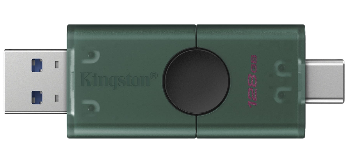Eksterna memorija USB-A 3.2 / USB-C Kingston Duo, 128Gb DTDEG2/128GB