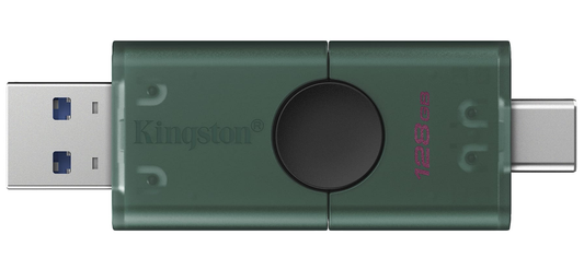 Eksterna memorija USB-A 3.2 / USB-C Kingston Duo, 128Gb DTDEG2/128GB