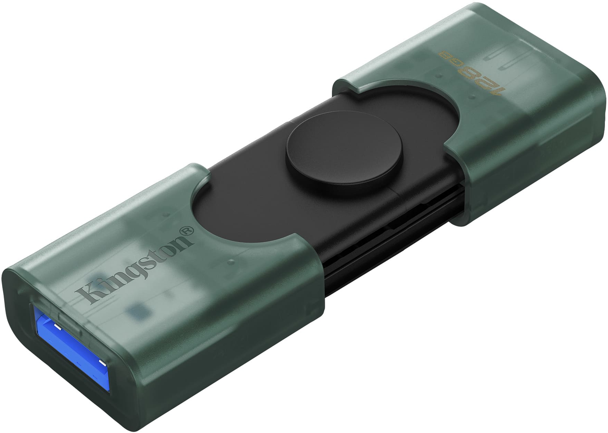 Eksterna memorija USB-A 3.2 / USB-C Kingston Duo, 128Gb DTDEG2/128GB