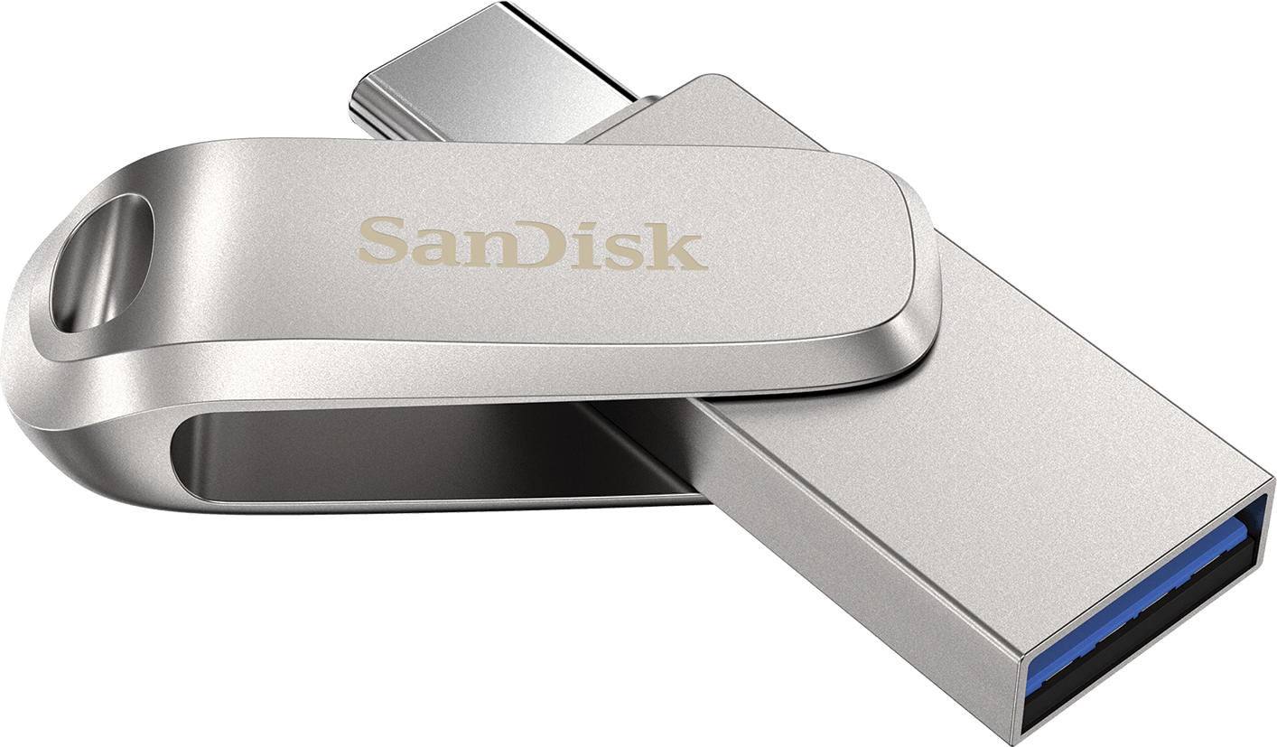 Eksterna memorija USB-A 3.2 / USB-C SanDisk Ultra Luxe Dual Drive, 256Gb SDDDC4-256G-G46