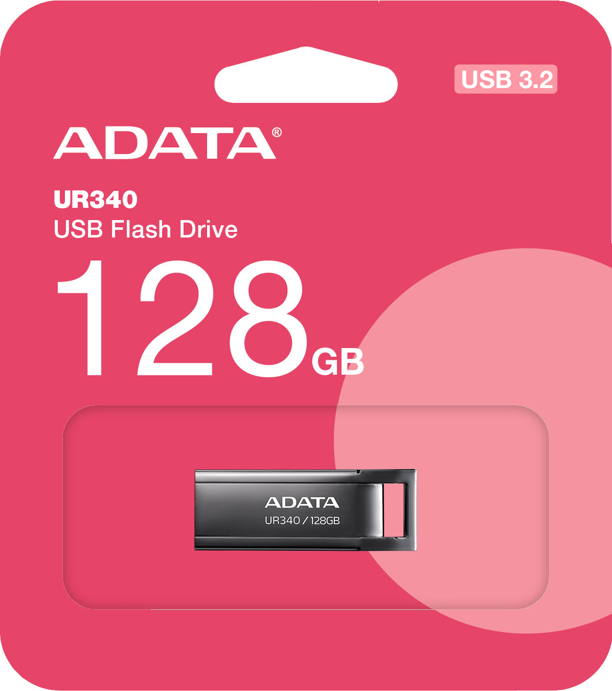 Eksterna memorija USB-A 3.2 Adata UR340, 128Gb AROY-UR340-128GBK