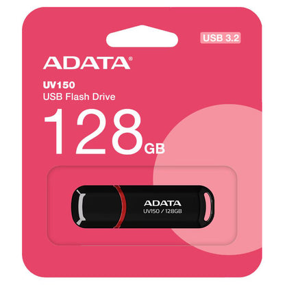 Eksterna memorija USB-A 3.2 Adata UV150, 128 GB AUV150-128G-RBK
