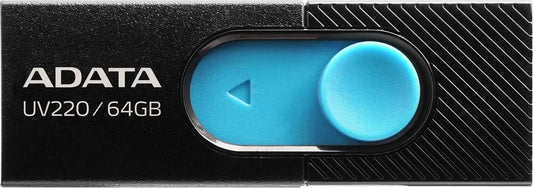 Eksterna memorija USB-A Adata UV220, 64Gb AUV220-64G-RBKBL