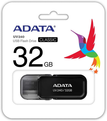 Eksterna memorija USB-A Adata UV240, 32Gb AUV240-32G-RBK