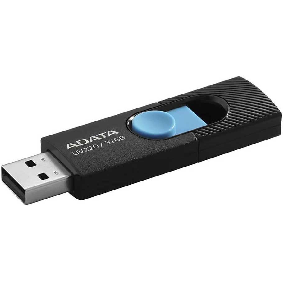 External USB-A Memory USB-A Adata UV220, 32Gb AUV220-32G-RBKBL AUV220-32G-RBKBL 