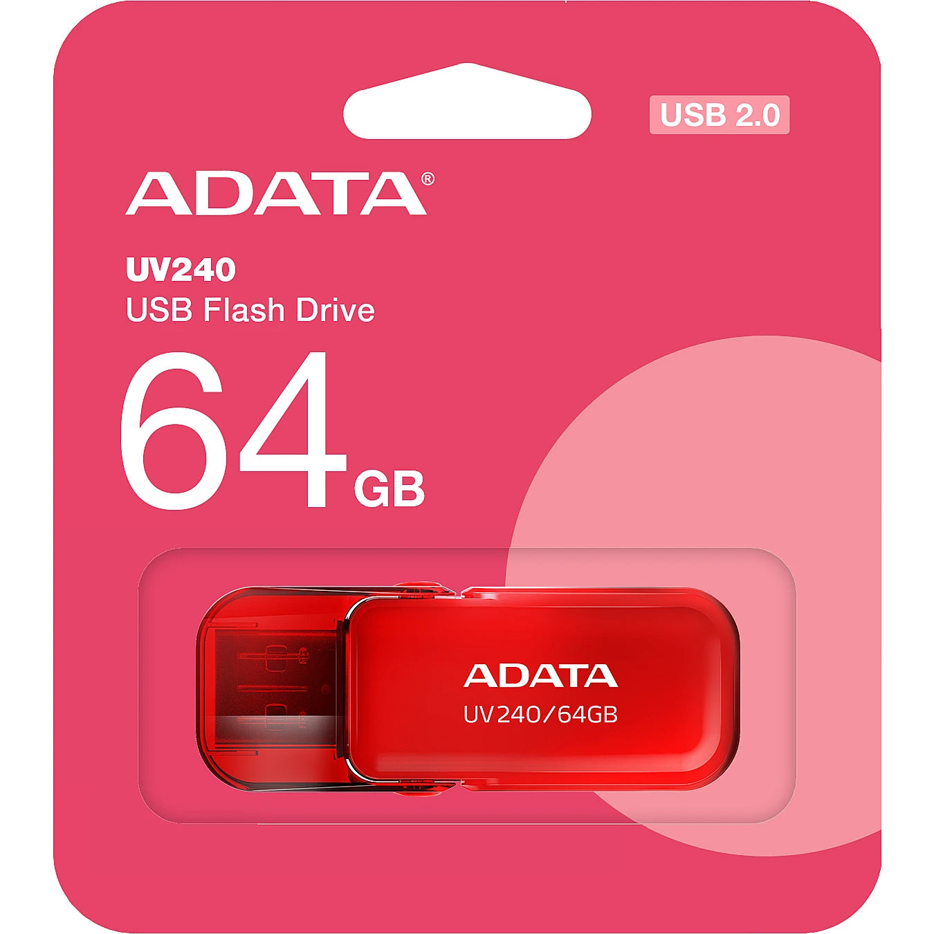 Eksterna memorija USB-A Adata UV240, 64Gb AUV240-64G-RRD