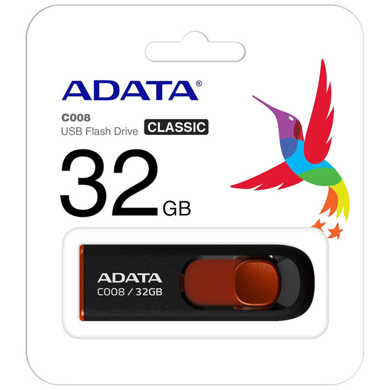 Spoljna memorija USB-A Adata C008, 32Gb AC008-32G-RKD