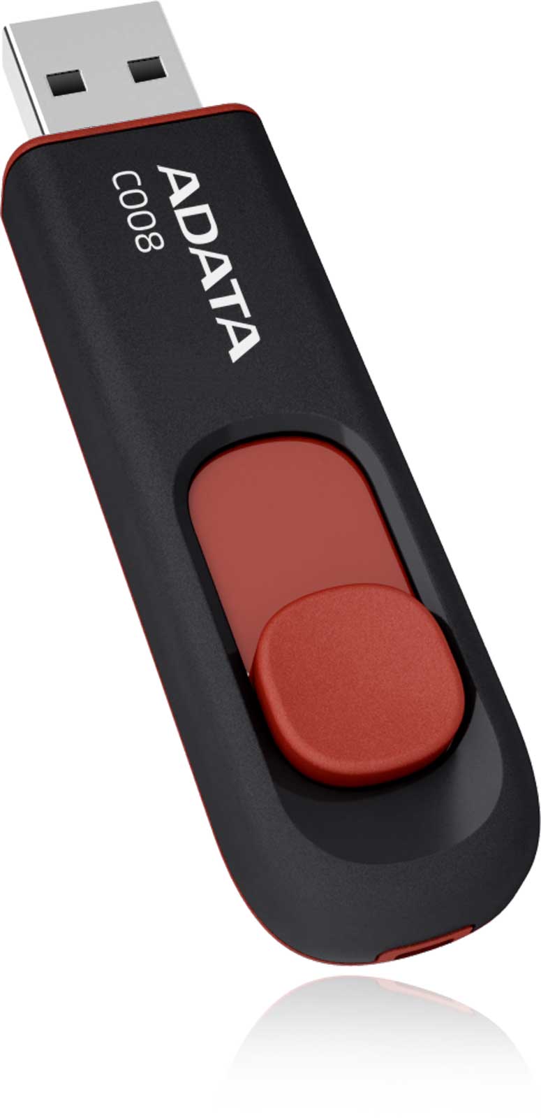 USB-A External Memory Adata C008, 16Gb AC008-16G-RKD 