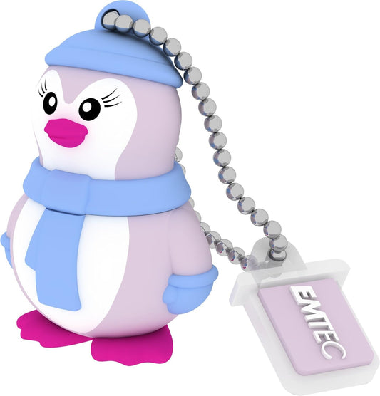 Spoljna memorija USB-A Emtec M336 Miss Penguin, 16Gb ECMMD16GM336