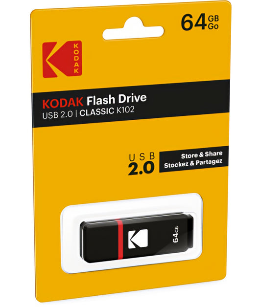 Eksterno USB-A memorija Kodak K102, 64Gb EKMMD64GK102