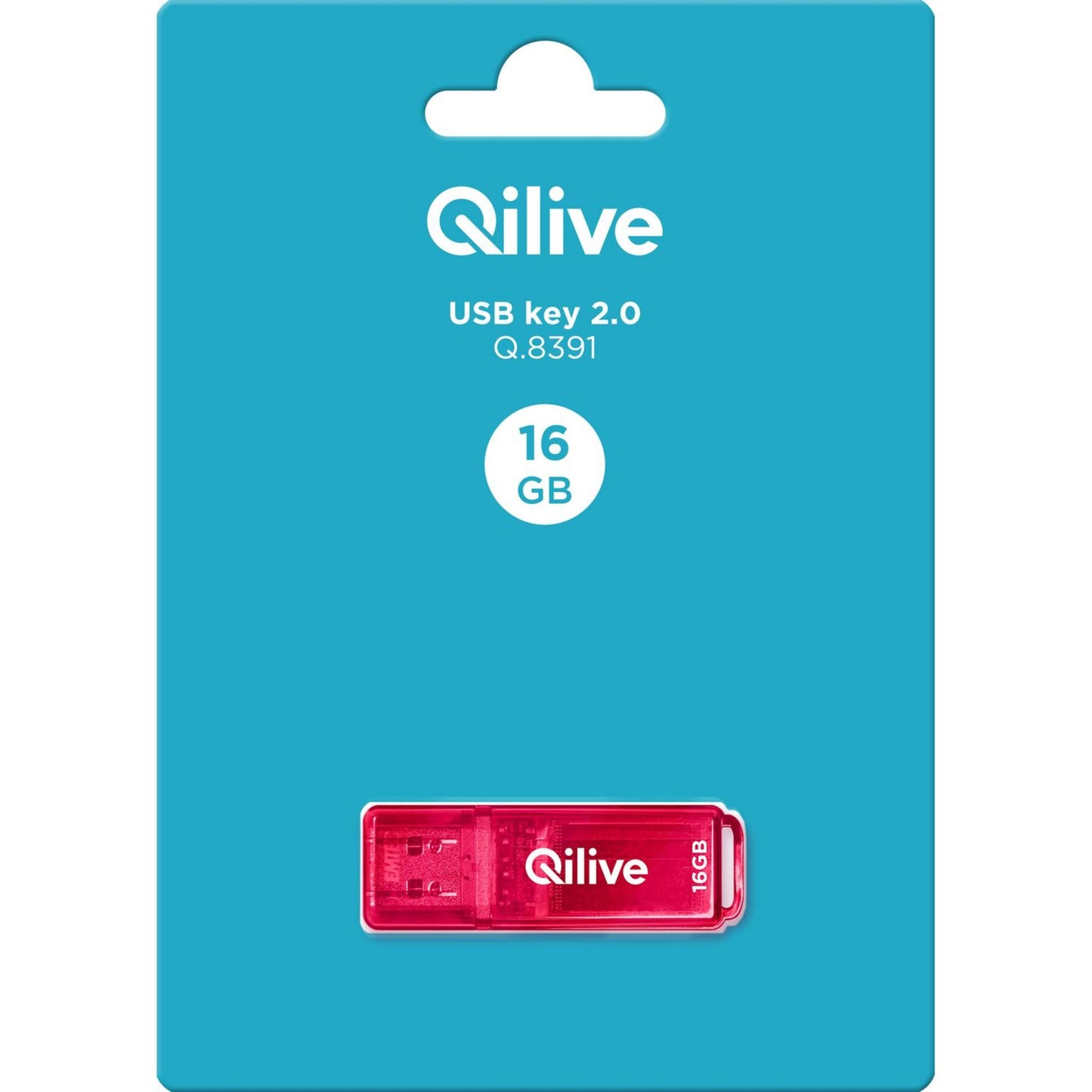 Eksterna memorija USB-A Qilive Q.8391, 16Gb EKMMD16GK102QL