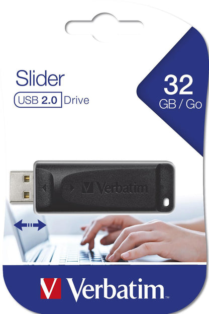 Eksterna memorija USB-A Verbatim PenDrive Slider, 32Gb 98697