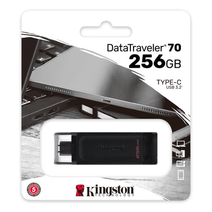 Eksterna memorija USB-C Kingston DT70, 256Gb DT70/256GB