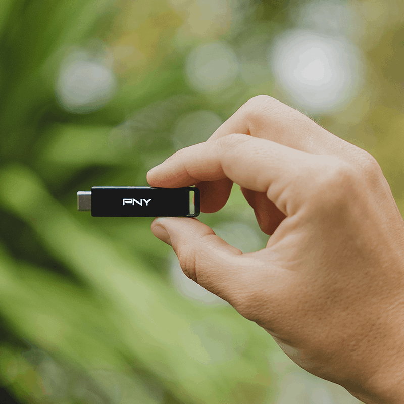 Eksterna memorija USB-C PNY Elite X, 64Gb P-FDI64GELTXC-GE