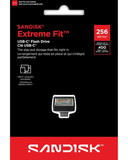 Eksterna memorija USB-C SanDisk Extreme Fit, 256Gb SDCZ530-256G-G46