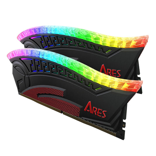 Memorija RAM Dato Ares Armor, DDR4, RGB, 2 x 8GB, 3600Mhz, CL18, Crna AMRGB8GX216G36K