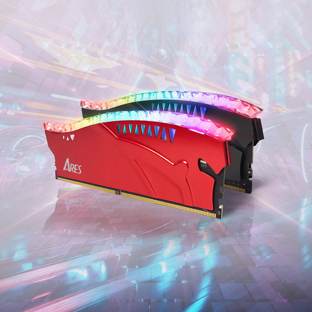 Memorija RAM Dato Ares Armor Lite, DDR5, RGB, 16GB, 6000Mhz, Siva ARB16G5G60