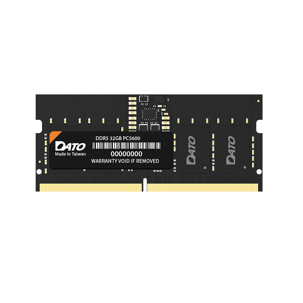 Memorija RAM Dato, DDR5, 8GB, 5600Mhz, Crna DT8G5DS56