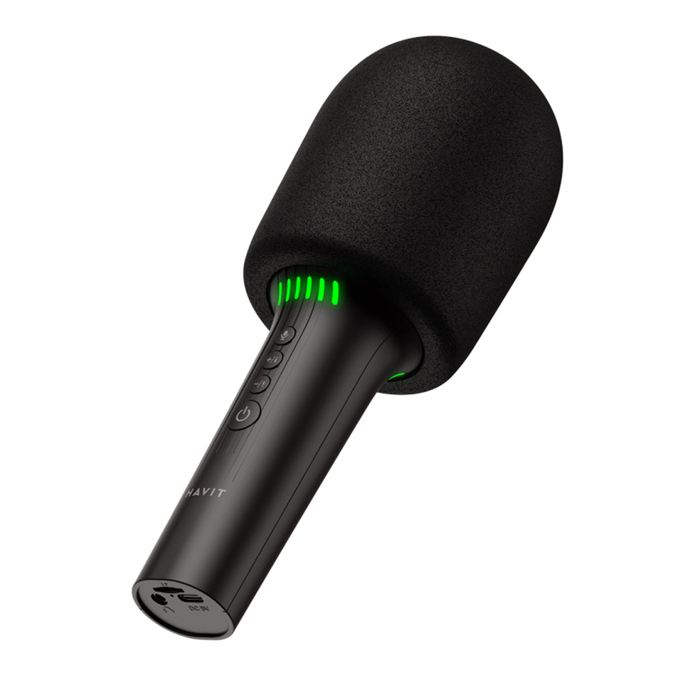 Bluetooth mikrofon HAVIT SK851BT Karaoke, Crni