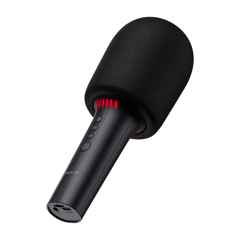 Bluetooth mikrofon HAVIT SK851BT Karaoke, Crni