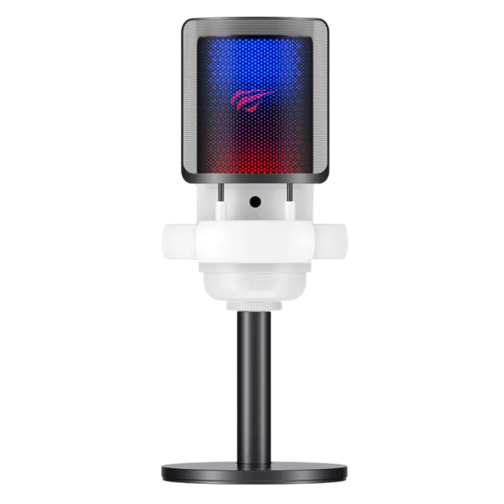 Mikrofon Cardioid HAVIT GK50, RGB, USB-C, 1.8m, Crni