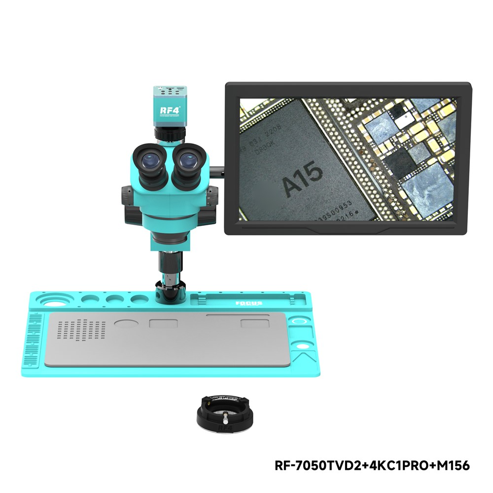 Mikroskop sa Monitorom i Kamerom RF4 RF-7050TVD2 + 4KC1PRO + M156