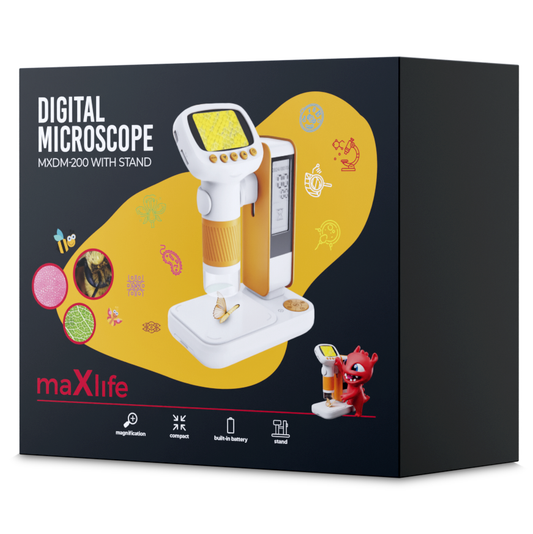 Mikroskop MaXlife MXDM-200, Narandžasti