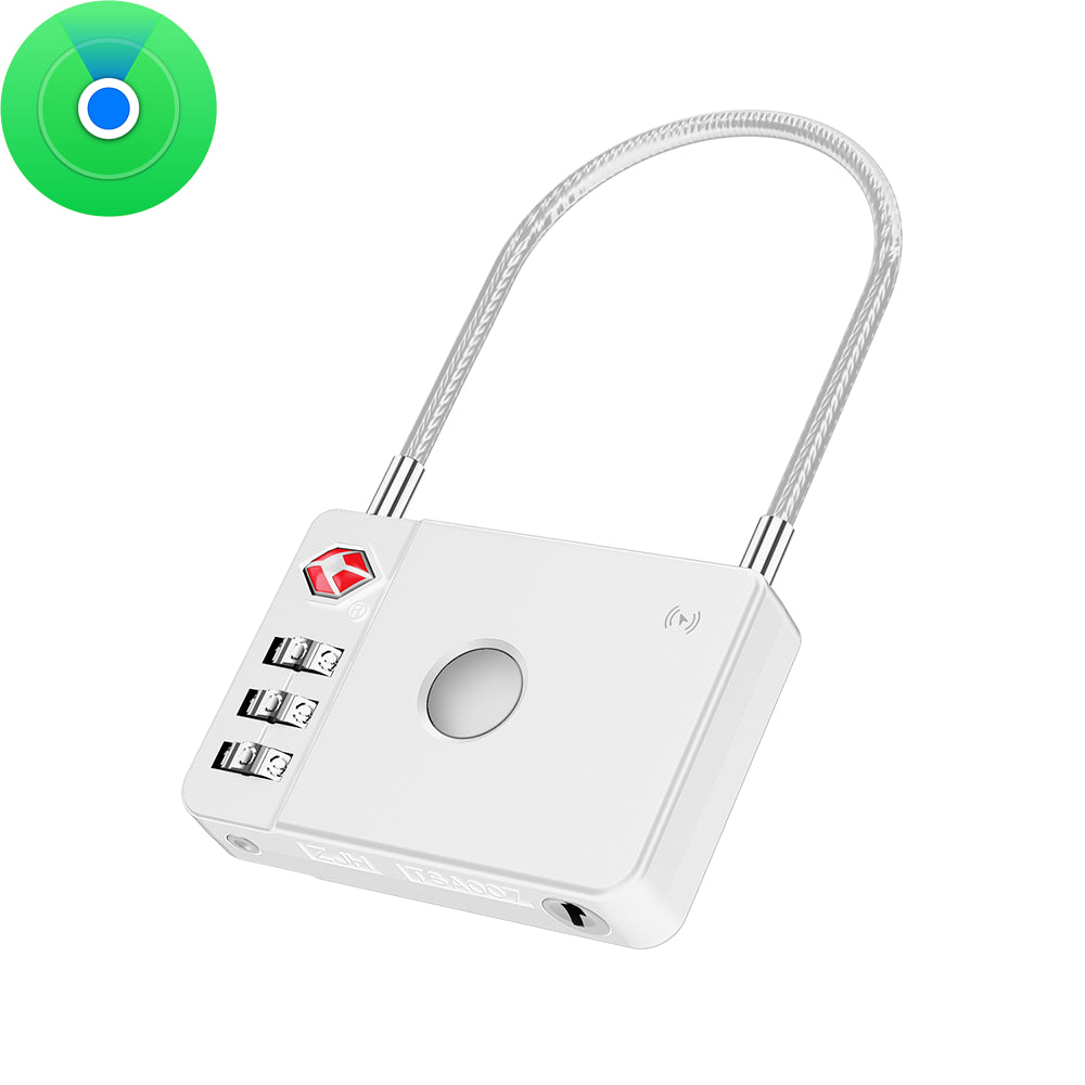 MiLi SmartTag MiLock Luggage za iOS Series, Bela HD-P16-L
