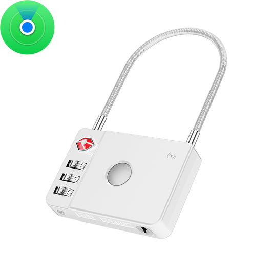 MiLi SmartTag MiLock Luggage za iOS Series, Bela HD-P16-L