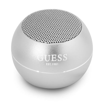 Prenosivi Bluetooth Zvučnik Guess, 3W, Srebrni