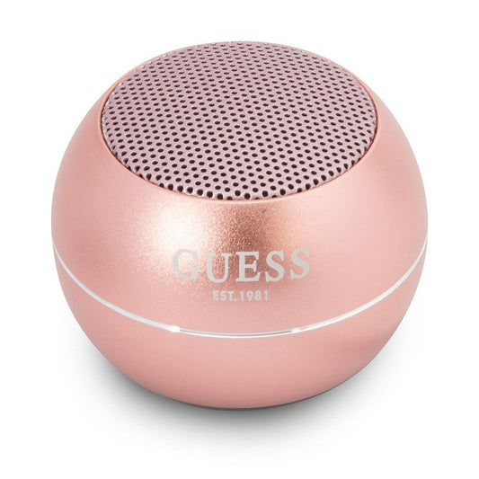 Prenosni Bluetooth zvučnik Guess, 3W, Roze