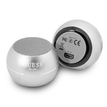 Prenosivi Bluetooth Zvučnik Guess, 3W, Srebrni