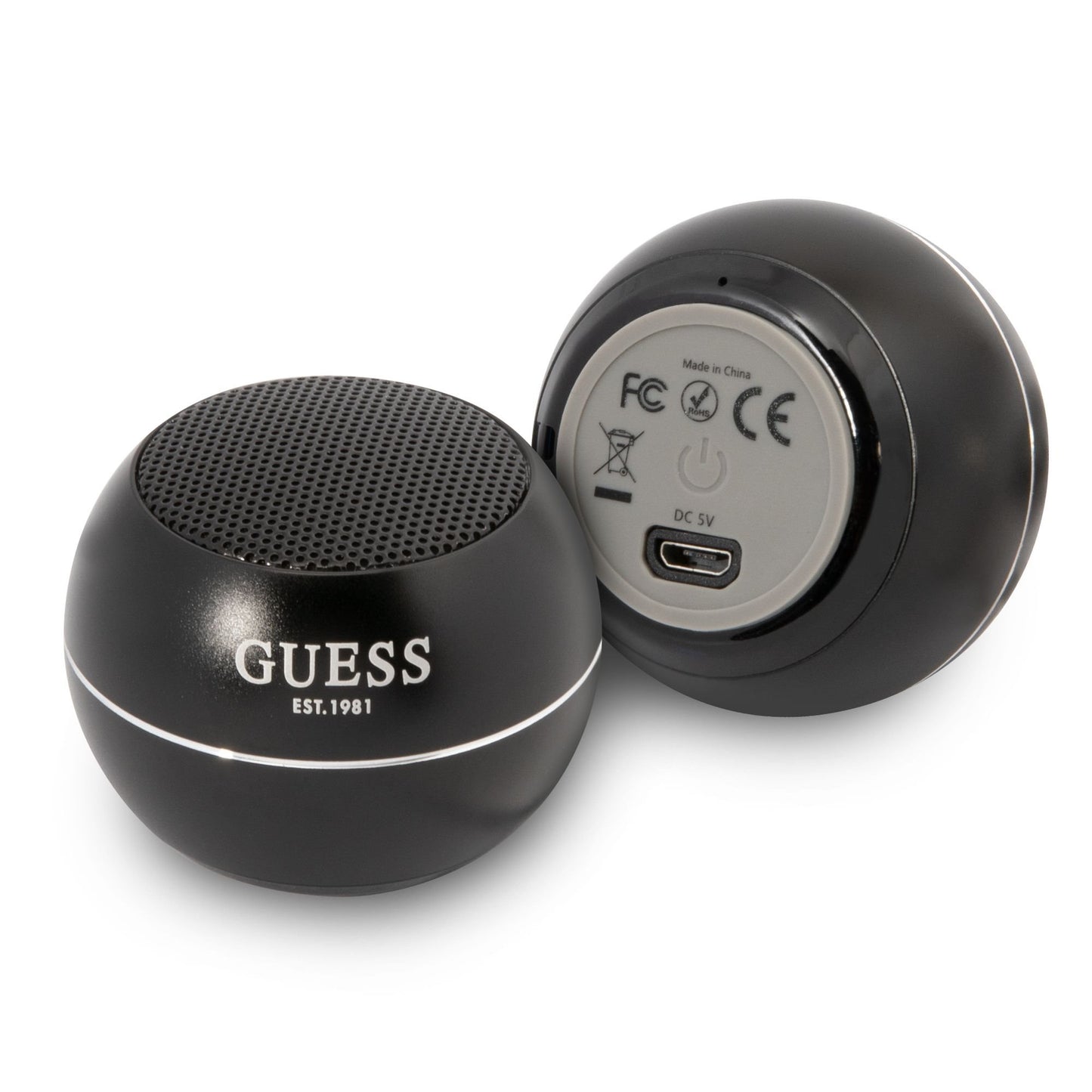 Prenosivi Bluetooth zvučnik Guess, 3W, Crni