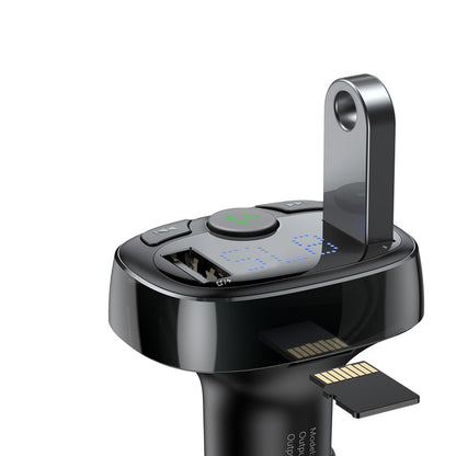FM Bluetooth modulator Baseus S-09A, 2 x USB-A - 1 x microSD