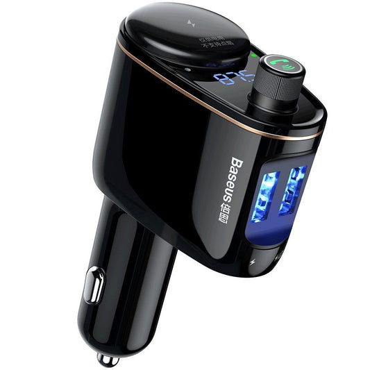 Baseus S-06 Bluetooth FM Modulator, 2 x USB-A CCHC000001