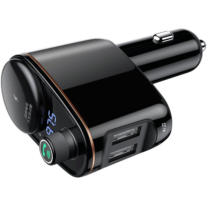 Baseus S-06 Bluetooth FM Modulator, 2 x USB-A CCHC000001