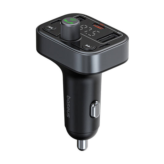 Bluetooth FM Modulator Baseus S-09 Pro, 2 x USB-A - 1 x USB-C C10762200113-00 