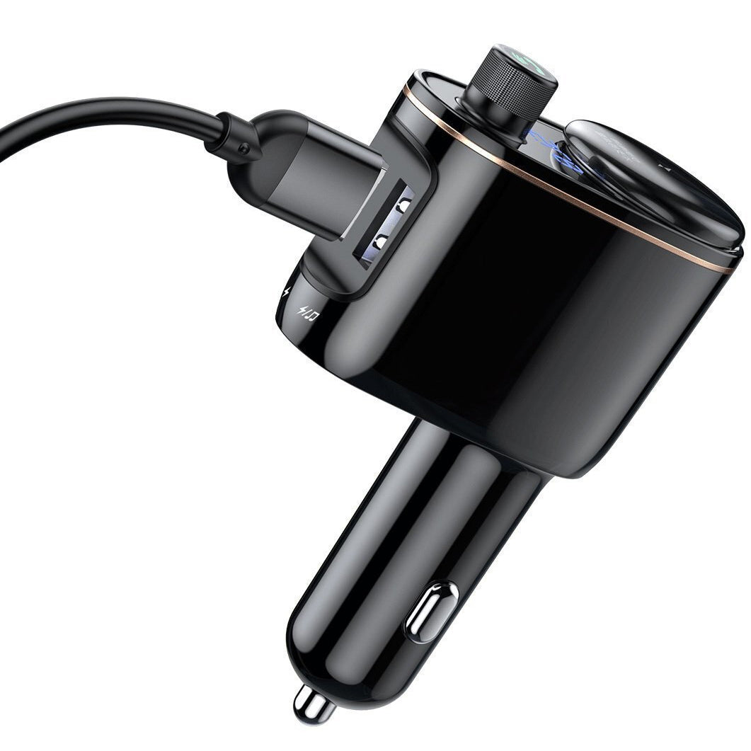 Baseus S-06 Bluetooth FM Modulator, 2 x USB-A CCHC000001