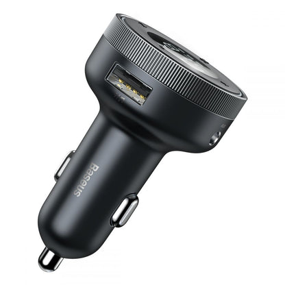 Baseus Enjoy Bluetooth FM Modulator, Mp3 Player, 2 x USB, Black CCLH-01