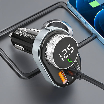 Modulator FM Bluetooth Proove, 2 x USB-A - 1 x USB-C - 1 x microSD FMSL30110001