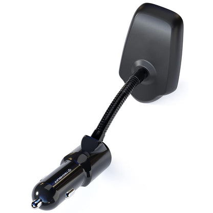 FM Bluetooth modulator Techsuit MFM4, 1 x USB-A - 1 x 3.5mm - 1 x microSD, Crni