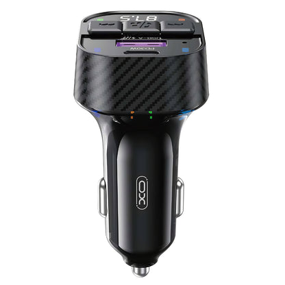 FM Bluetooth modulator XO Design BCC17, 1 x USB-A - 1 x USB-C
