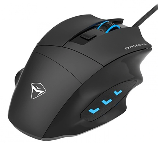 Gejmerski miš sa žicom USB Machenike M3, RGB, 3200DPI, Crni