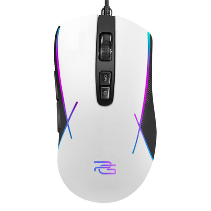 Mouse Gaming Wired USB Proove Defiant, RGB, 7200DPI, Beli CMDE00000101