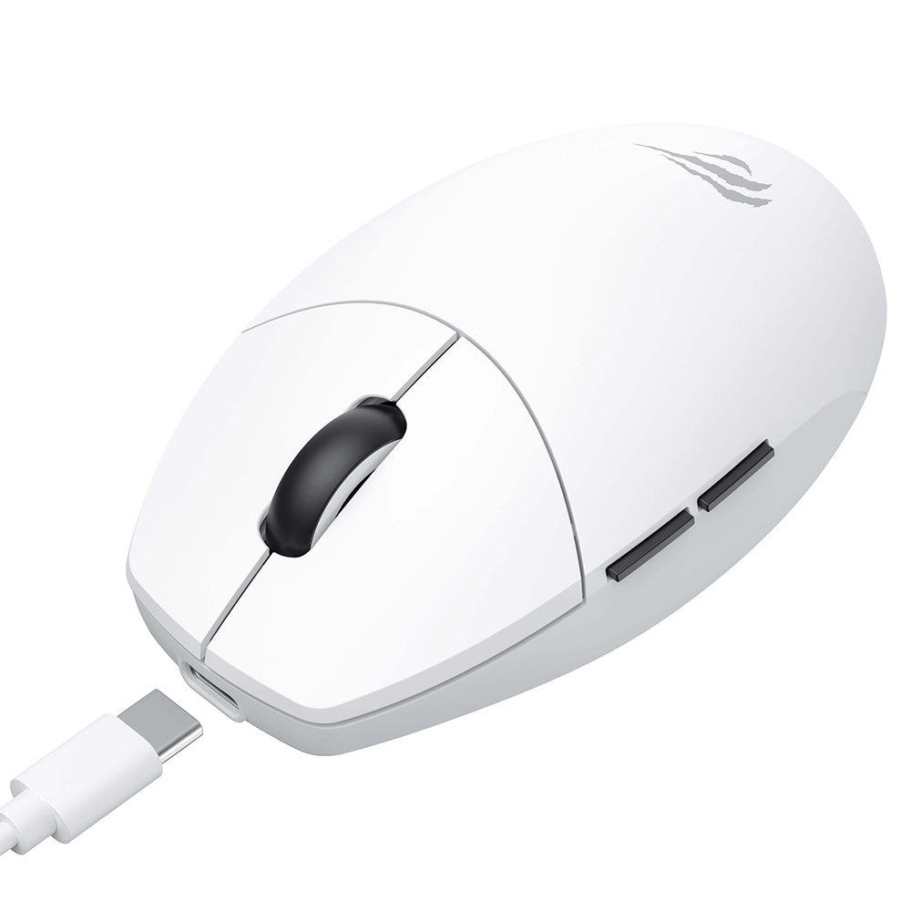 Miš za igranje bez žica HAVIT MS1039W, 800DPI - 7400DPI, Wi-Fi / Žičani, Beli