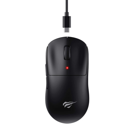 Bežični gejmerski miš HAVIT MS970WB Pro, 800DPI - 12000DPI, BT / Wi-Fi / Žičani, Crni